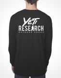 Yeti Research Co. - Black Long Sleeve Research Tee
